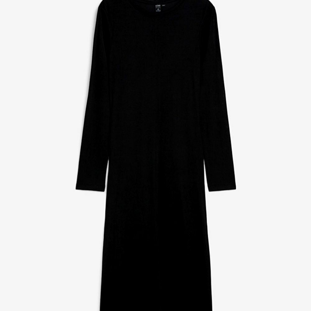 Simons Micro Mesh Midi Dress